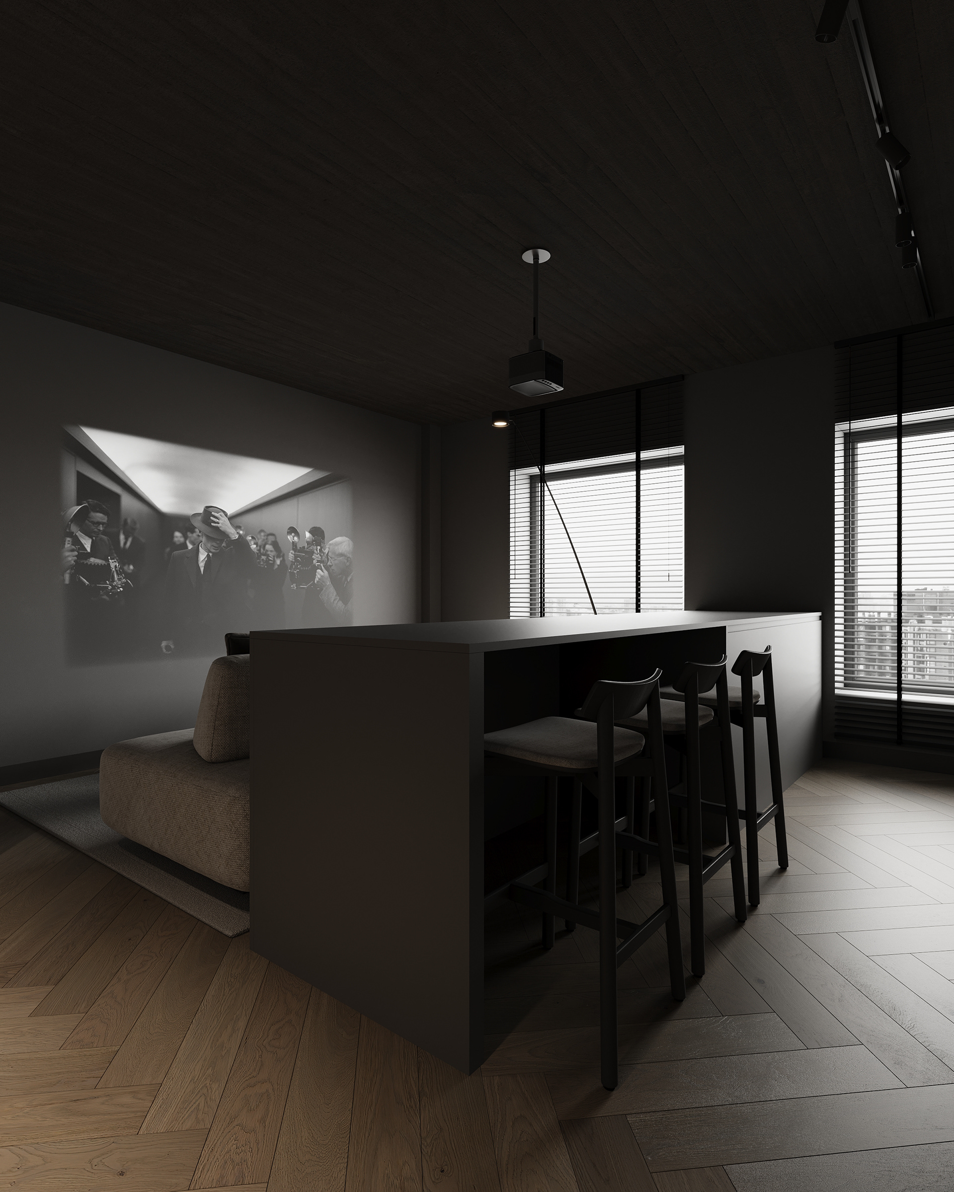 Dark Tones 公寓设计丨Mostdesigngroup-6