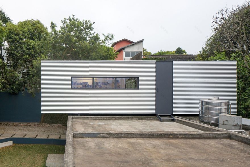 巴西 São Paulo 市 LP 住宅——混凝土与玻璃的现代空间-24