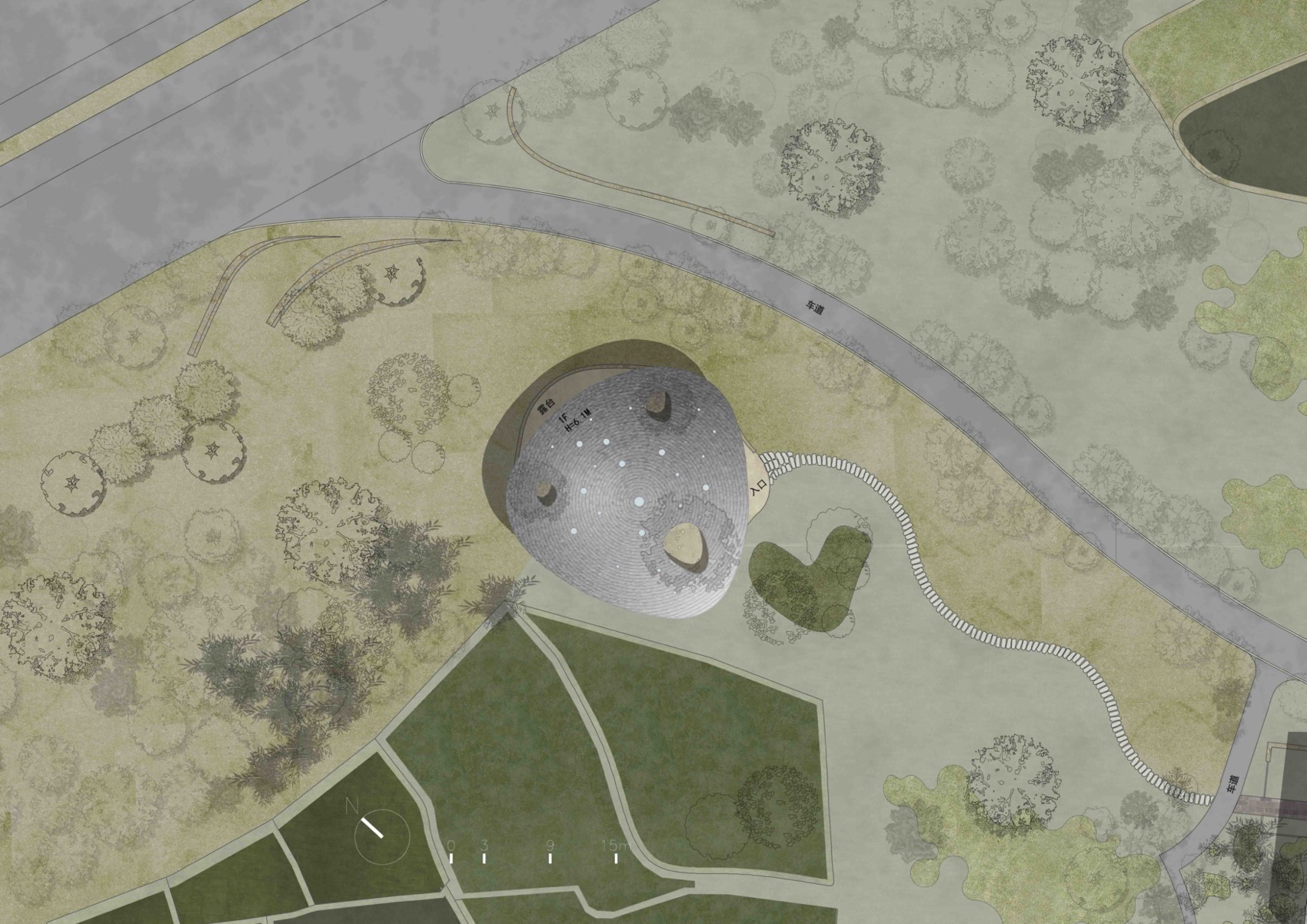 黑龙滩穹顶音乐礼堂丨中国眉山丨时地建筑设计工作室-51