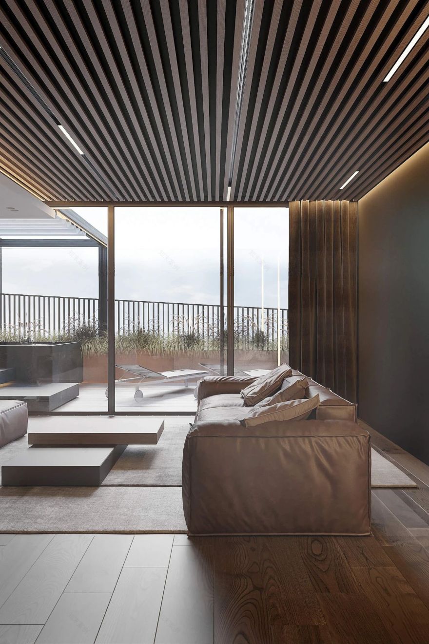 简约舒适的 149m²三层住宅设计丨Dinara Yousupova-41