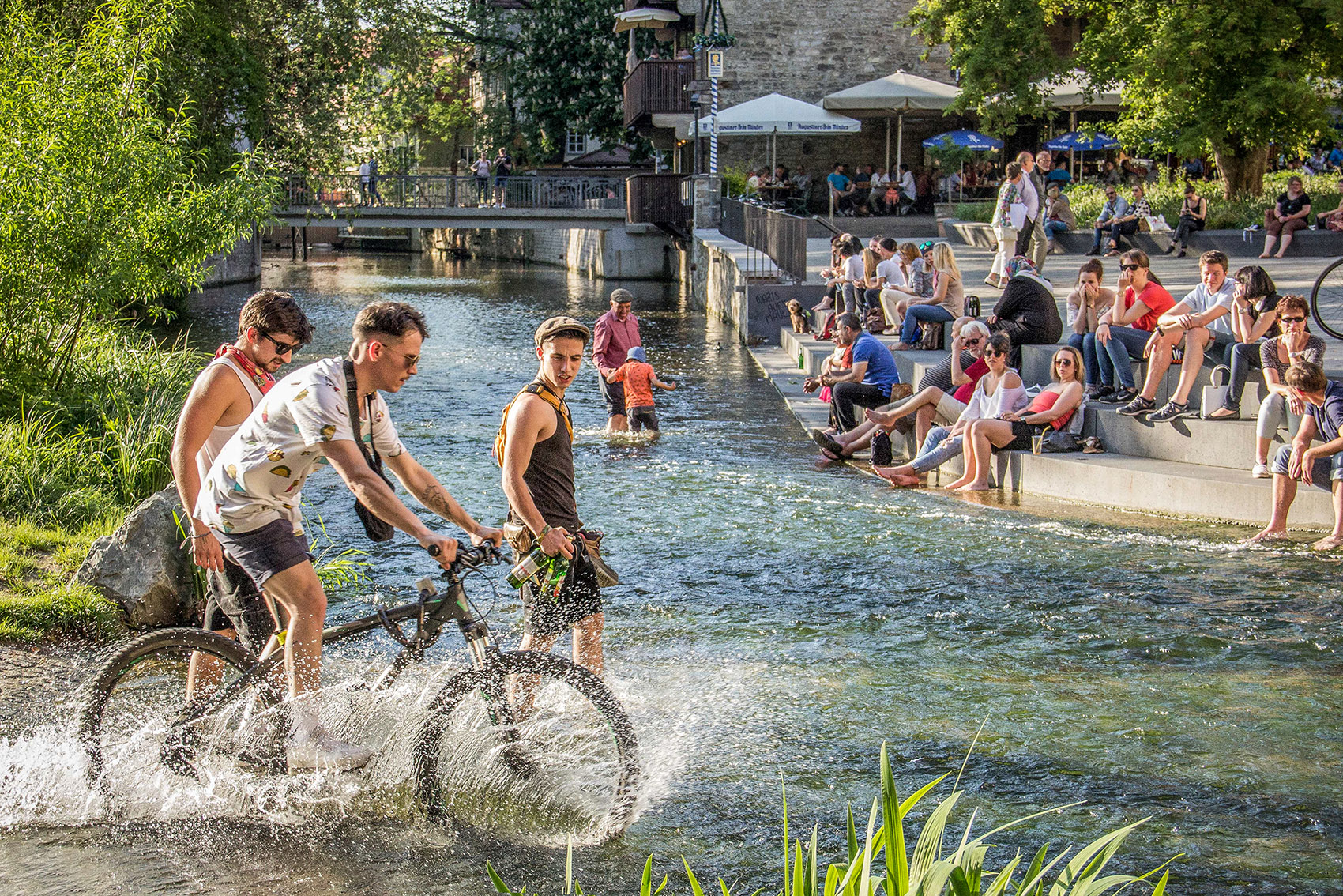 克雷默大桥滨水空间，德国 / 德国雷瓦德景观建筑事务所-22