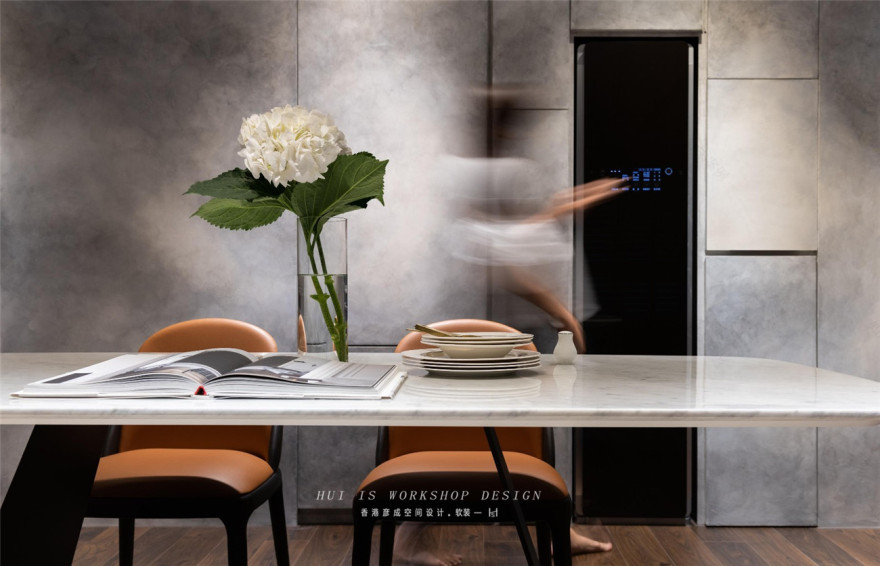 五口之家的三房改四房,明亮后现代风格书房成亮点-19