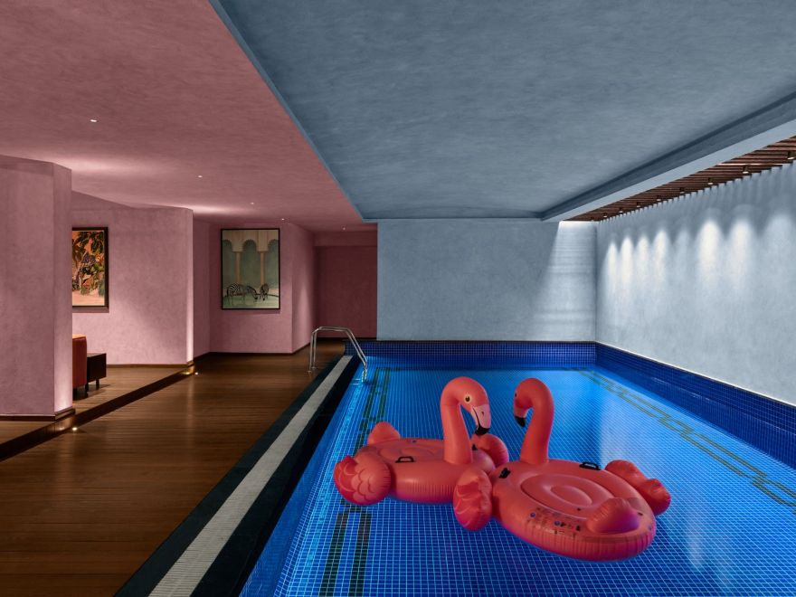 Hyderabad的18000平方英尺豪宅丨印度丨Vinita Chaitanya-46