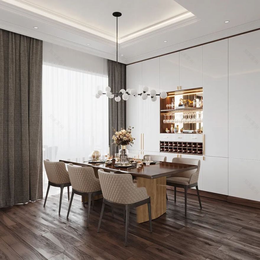 现代风格家居设计丨中国-38