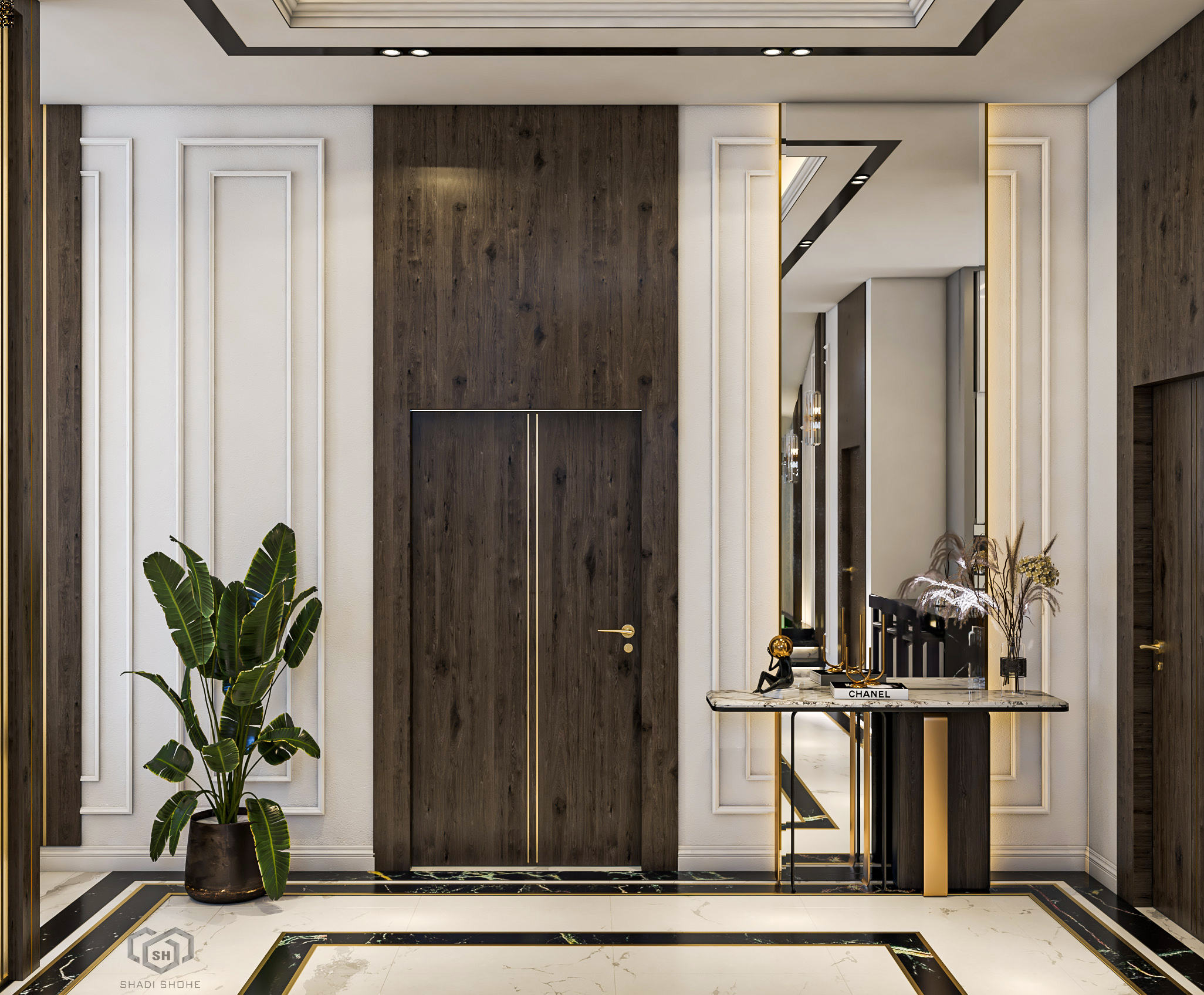 Luxury apartment in neoclassical style _Syria-2