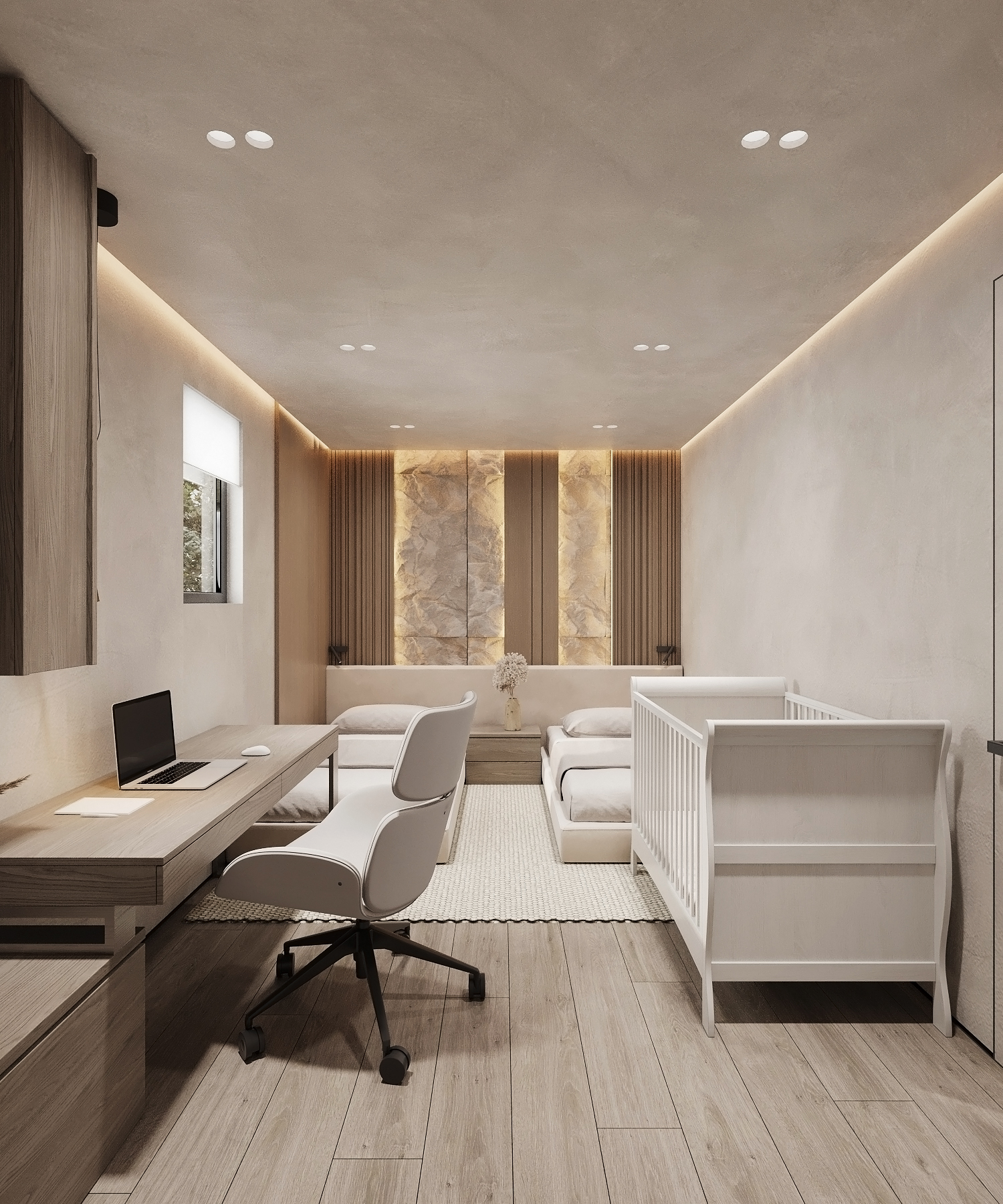 Project USA - boy's room and guest room.-5