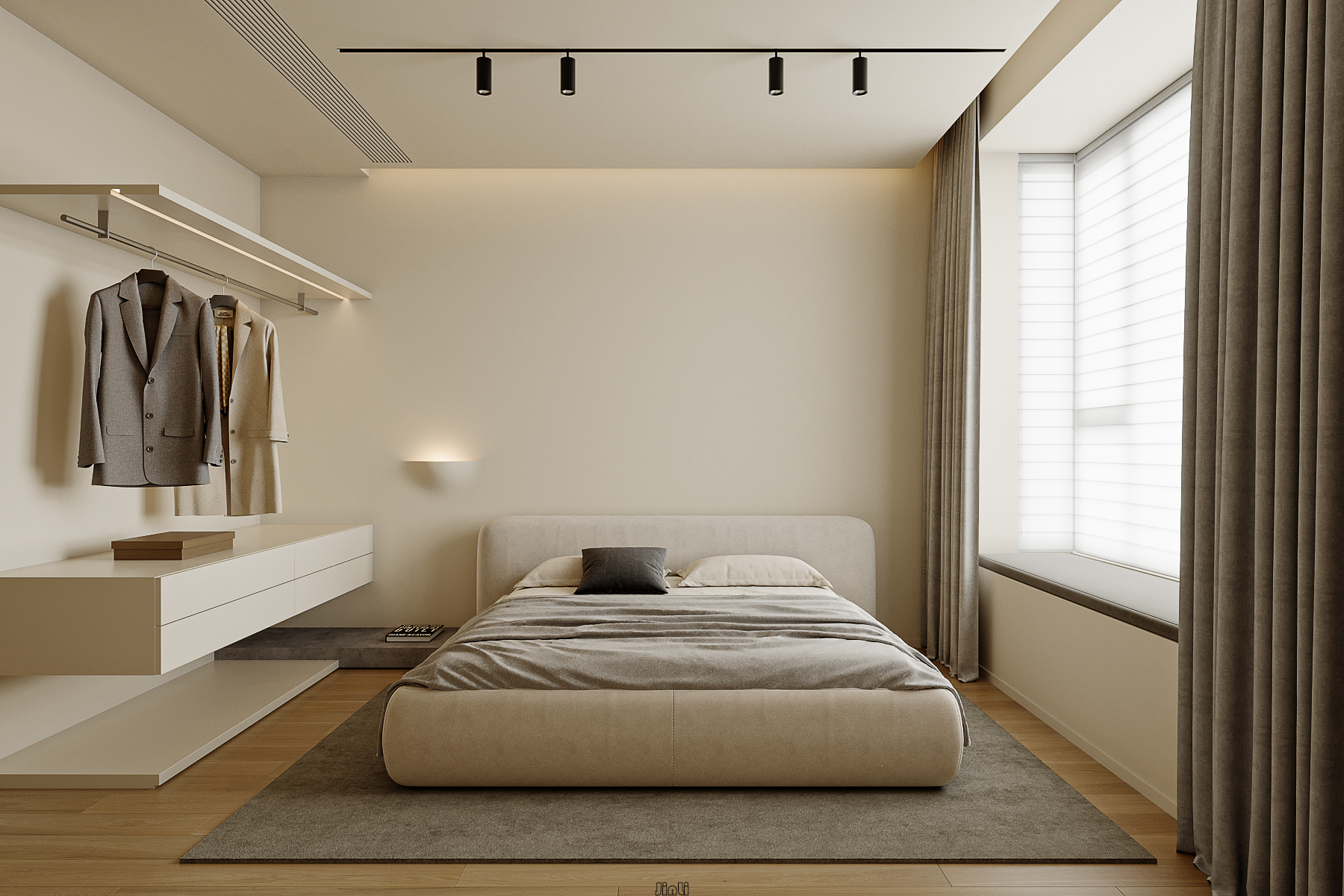 奶油风家装效果～-12