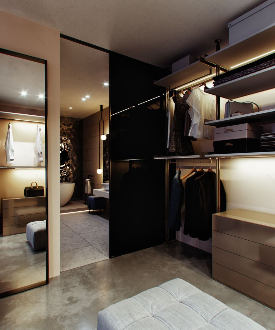 Комфорт сіті · 现代公寓室内设计丨Дизайн студія Андрія Гординського-20