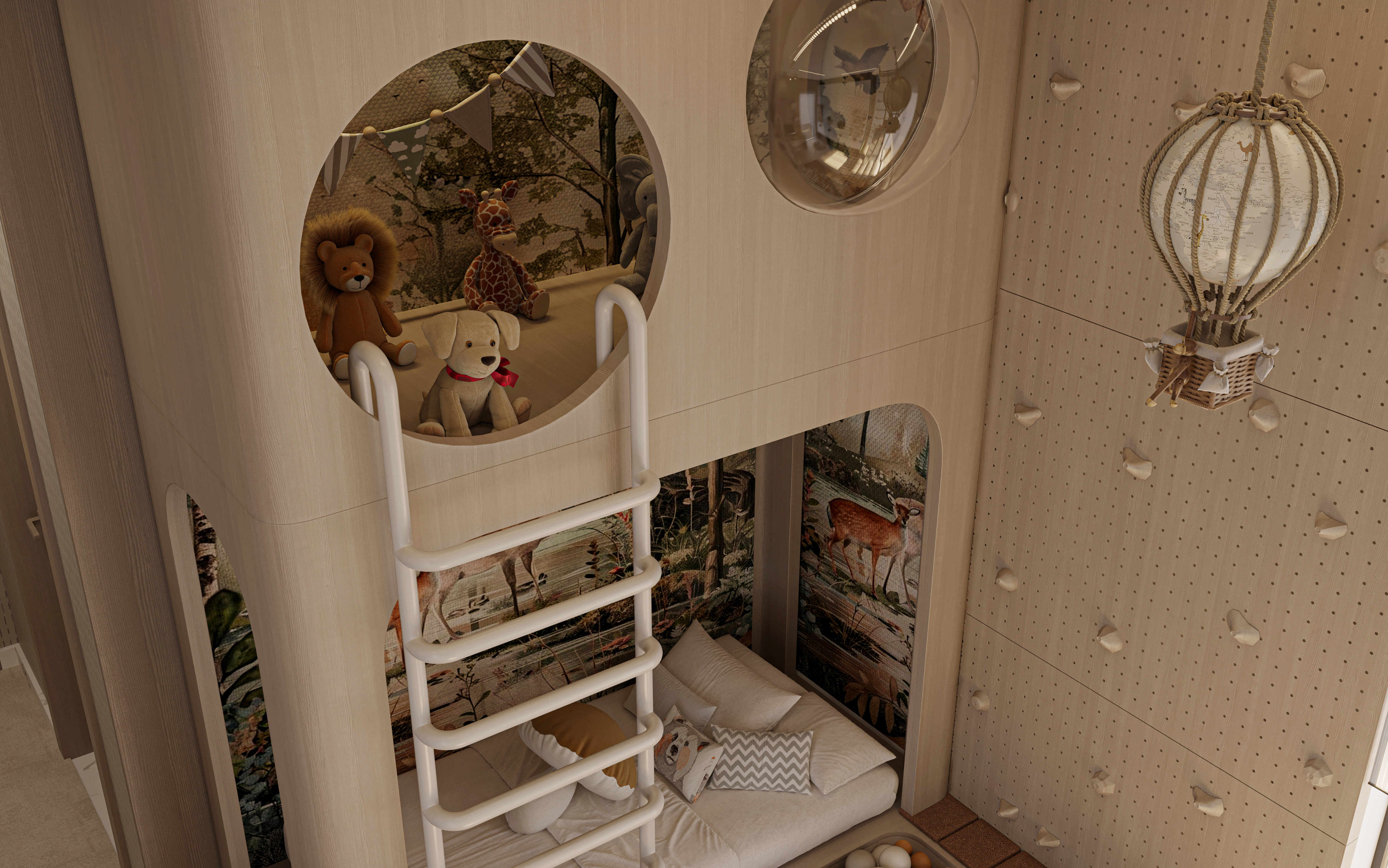 儿童房丨沙特阿拉伯丨Azm Studio-15