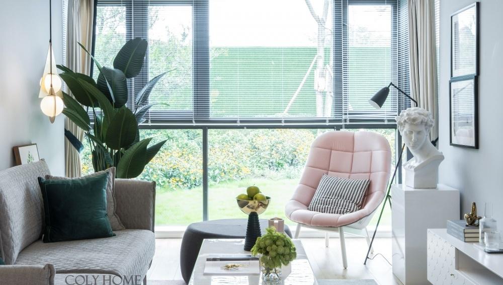 COLY-DESIGN壳里设计丨样板间丨绿·烟——壳里设计-1