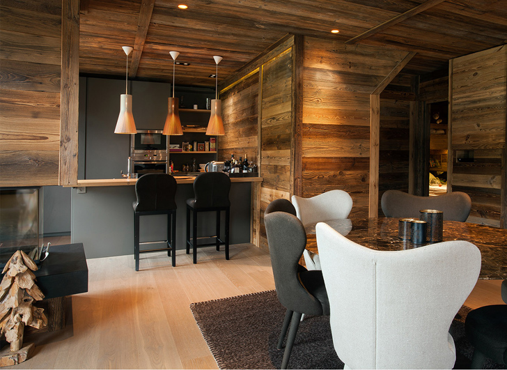 Megeve Refuge 打造现代阿尔卑斯山居-24