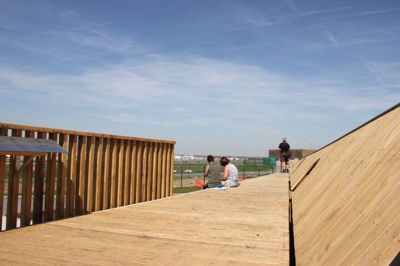 布鲁塞尔机场观景平台丨比利时丨Architecten Delobelle-16