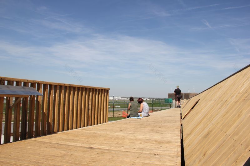 布鲁塞尔机场观景平台丨比利时丨Architecten Delobelle-16