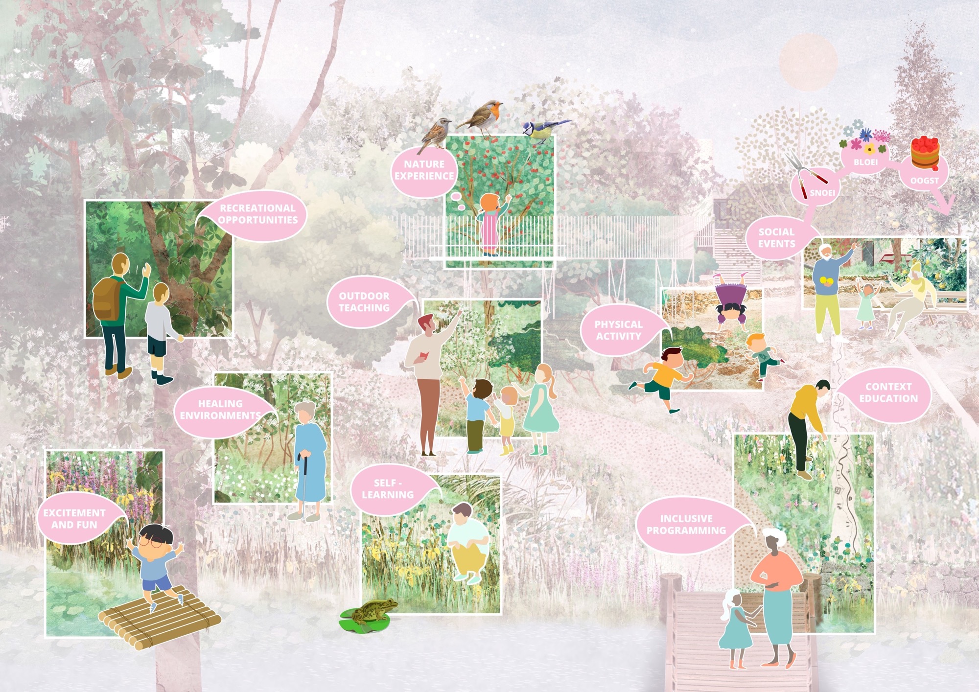 荷兰 Rijnvliet 可食社区丨荷兰乌得勒支-2