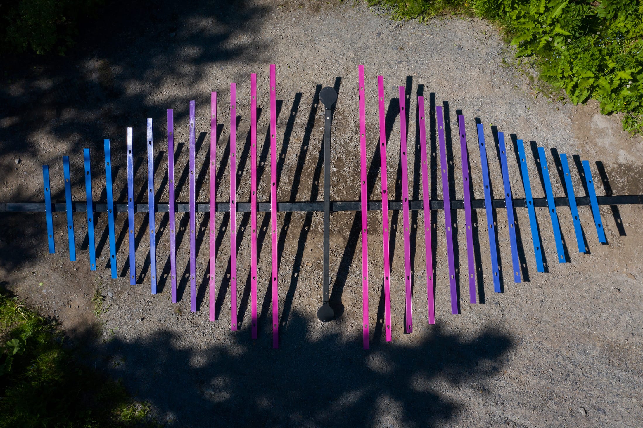 2019 加拿大国际花园节 | 彩色“岩石”结构装置引人入胜-53