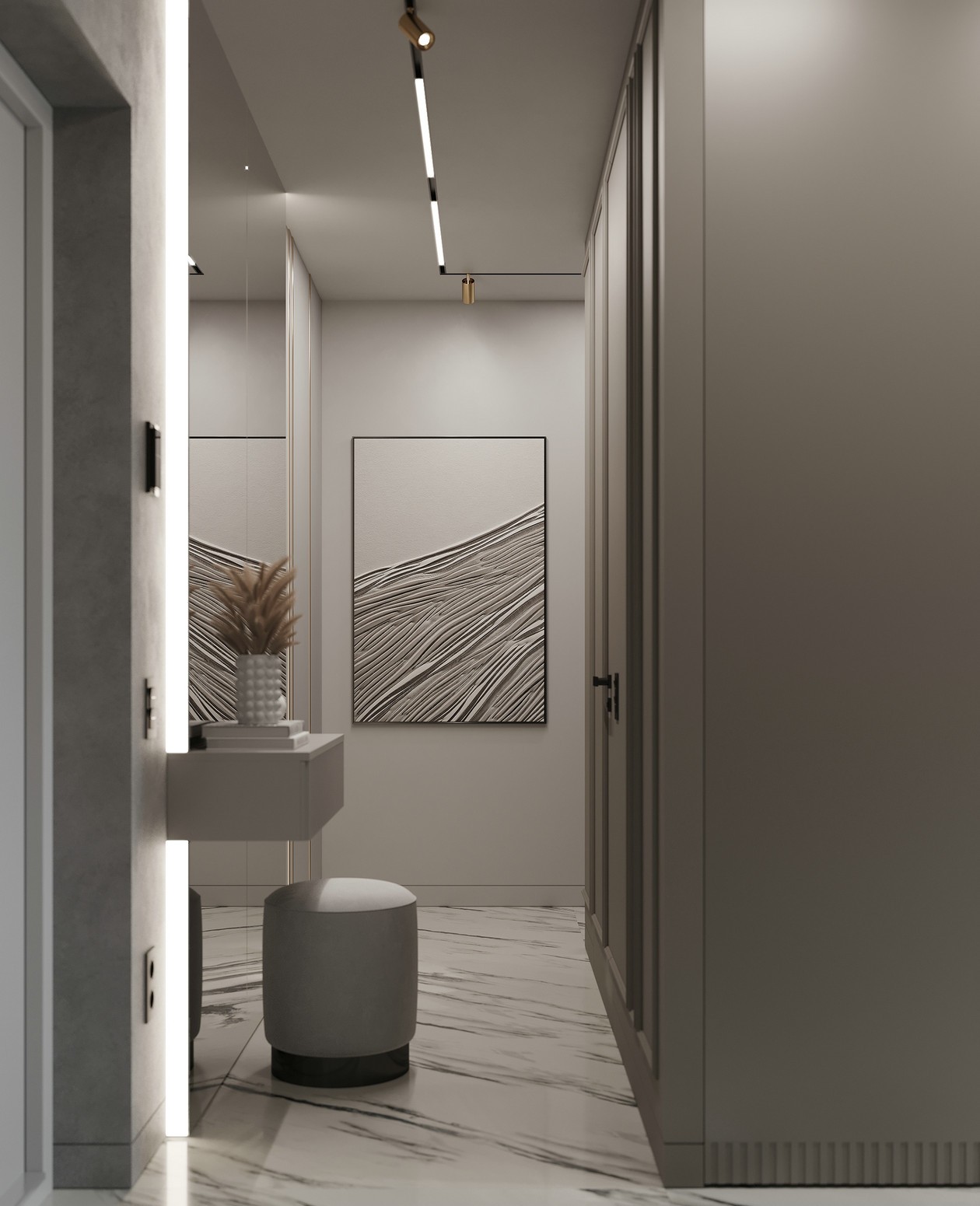 55㎡小空间公寓设计 小而精致-8