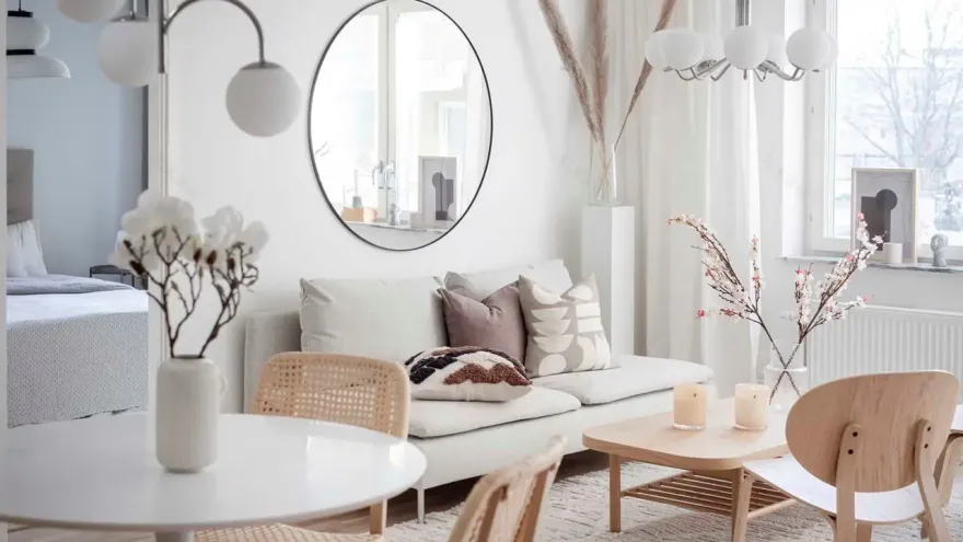 瑞典 59m2 公寓的 Japandi 风格设计-1