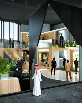 King Salman Park Exhibition Stand 31m x 14m