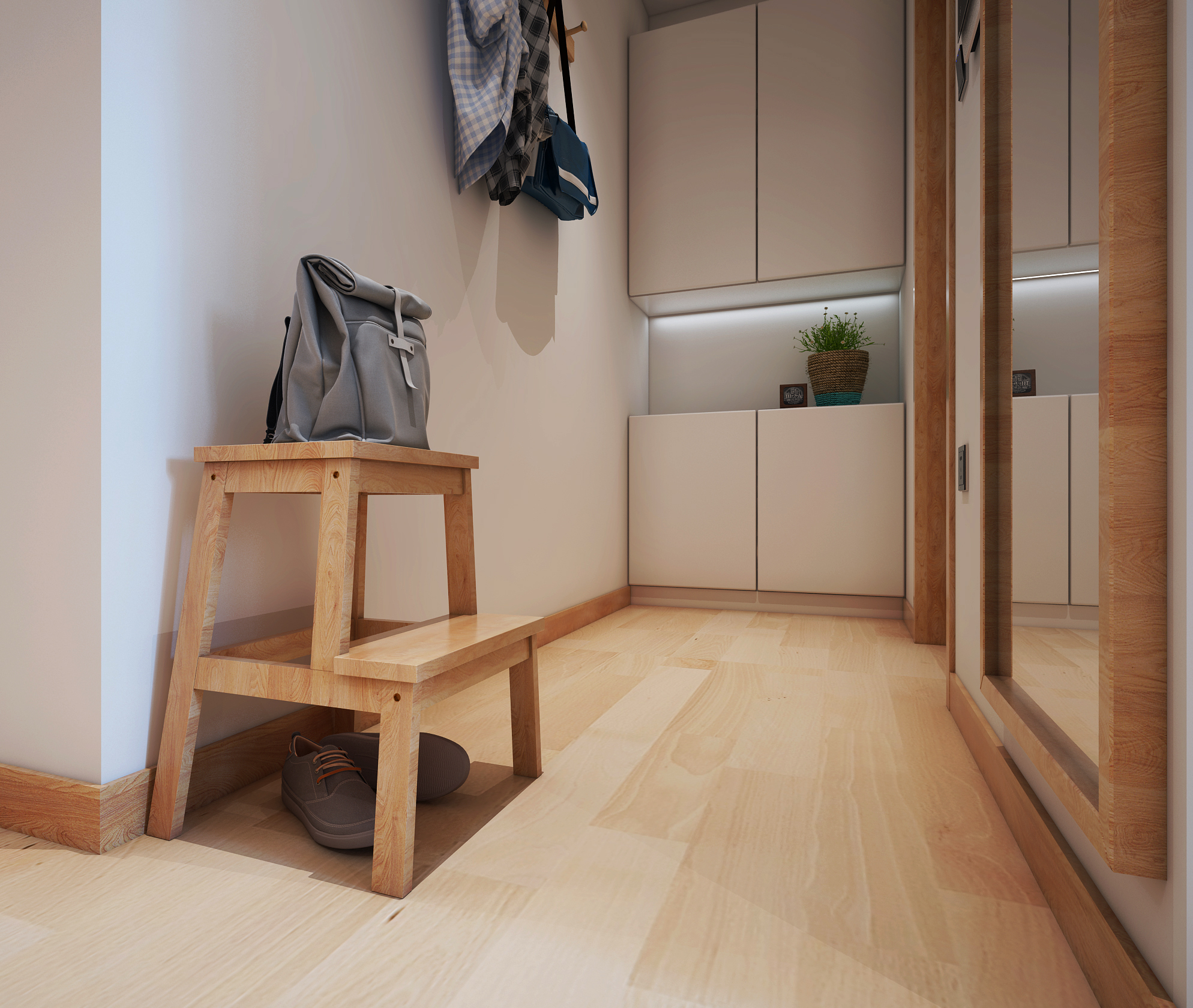 木系风打造自然家居，一家人的阅读梦想起航-6