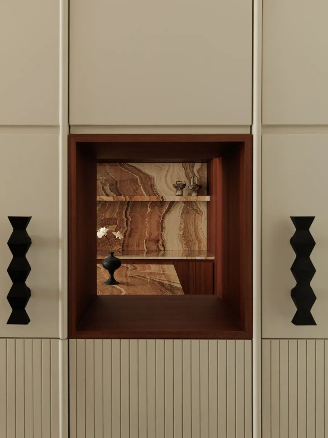 北京135㎡法式中国风：年轻人整顿老旧户型，看完极度舒适-27