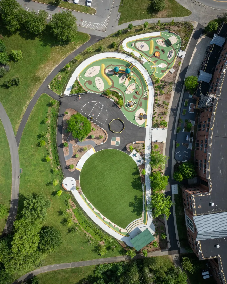 麦格林学校操场丨美国丨Copley Wolff-16