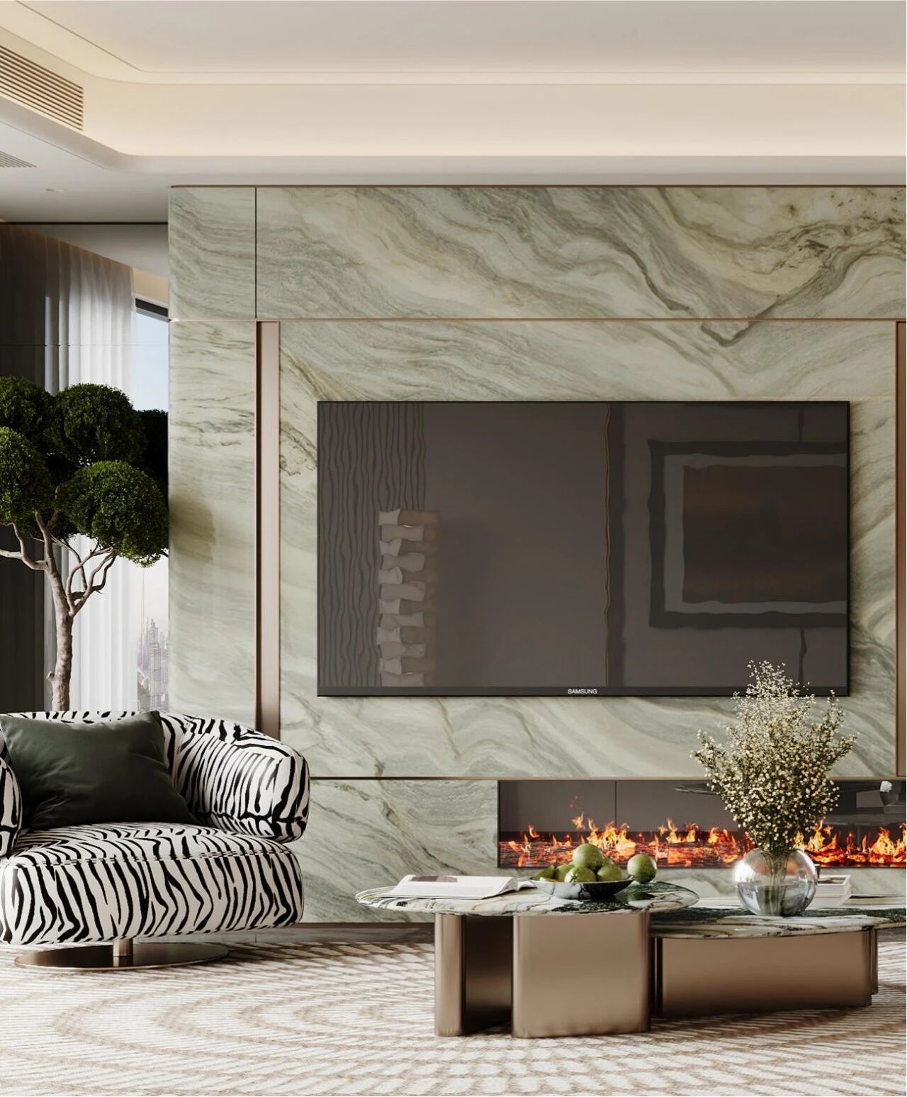 云归心自安样板房设计丨庄锦星(国广一叶装饰设计机构董事合伙人)-1