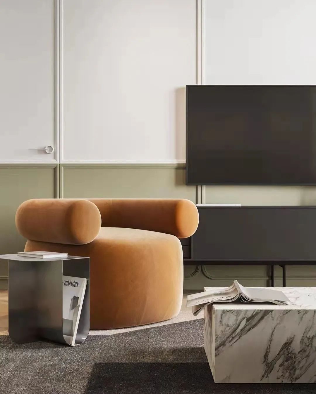 94㎡一居室丨Bureau Slovo-44