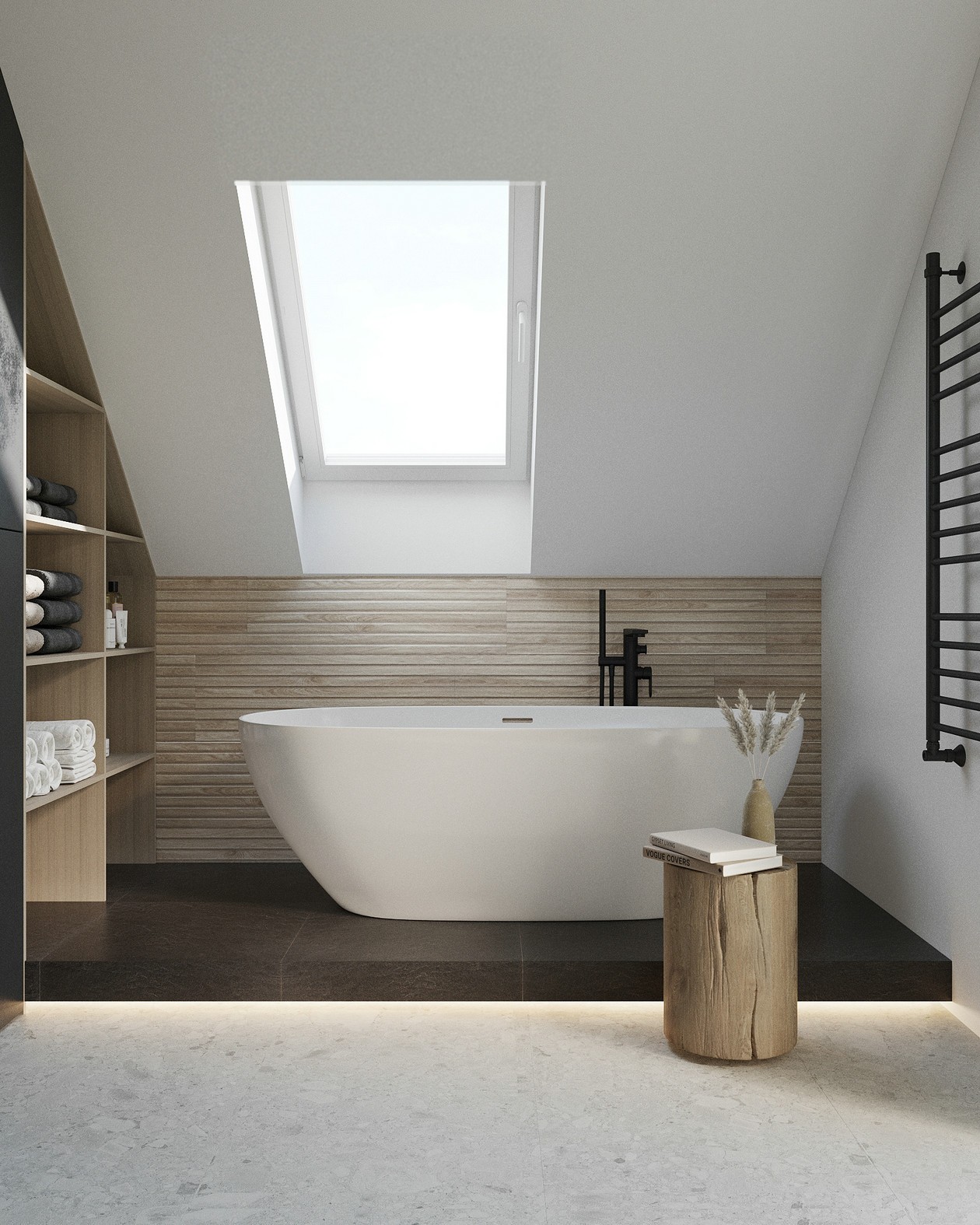 乌克兰 255㎡浅色系住宅设计-27