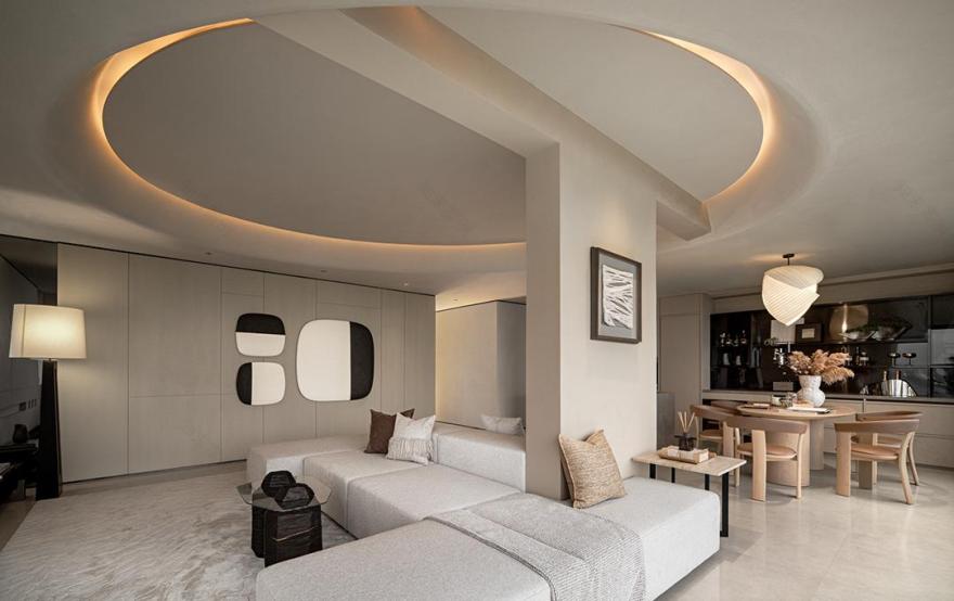 海南富德千江悅162㎡样板房丨中国海南丨近境制作(硬装),远域生活(软装)-13