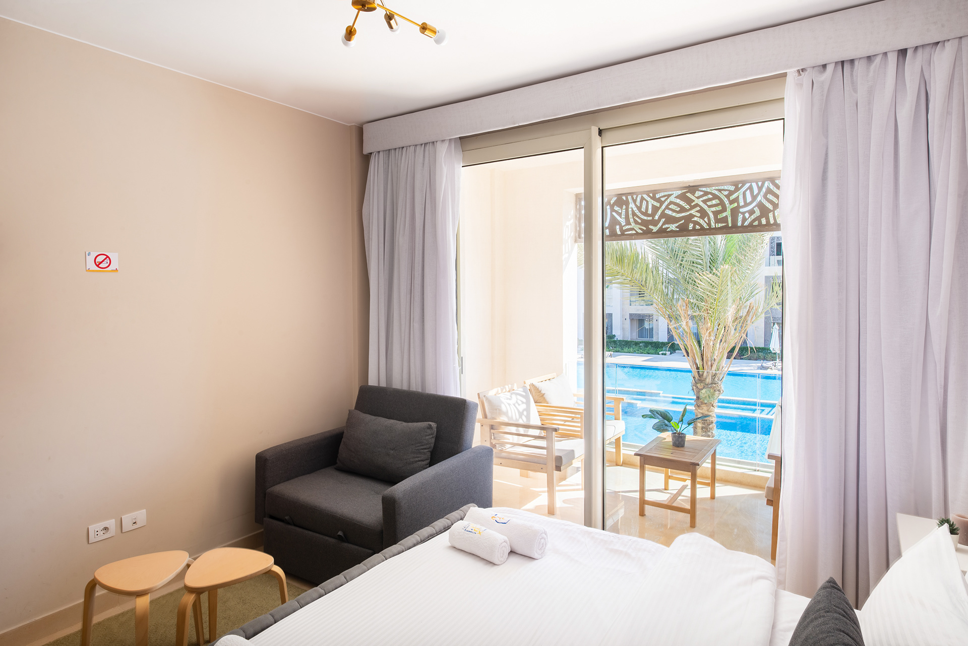 一间卧室的红树林住宅丨埃及丨Salam Samaan-27