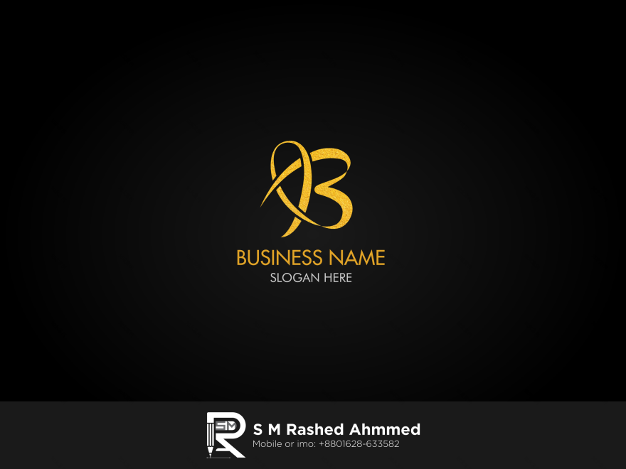 AZ 字母独特标志设计-2