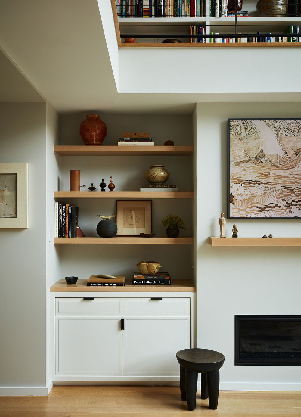 布鲁克林联排别墅，工业风双层高窗打造温馨现代空间-7