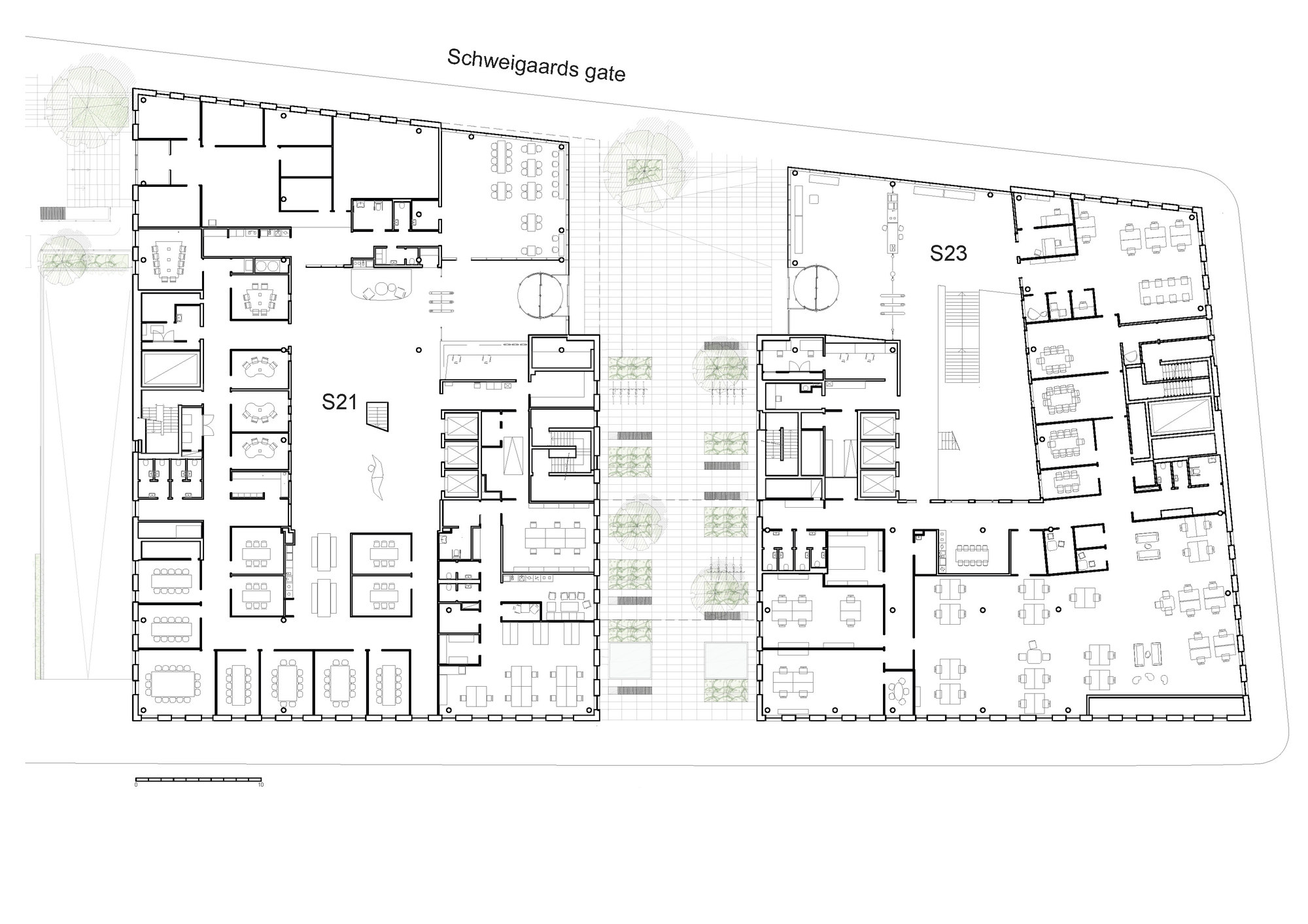 施韦格加德斯门 21 + 23-42