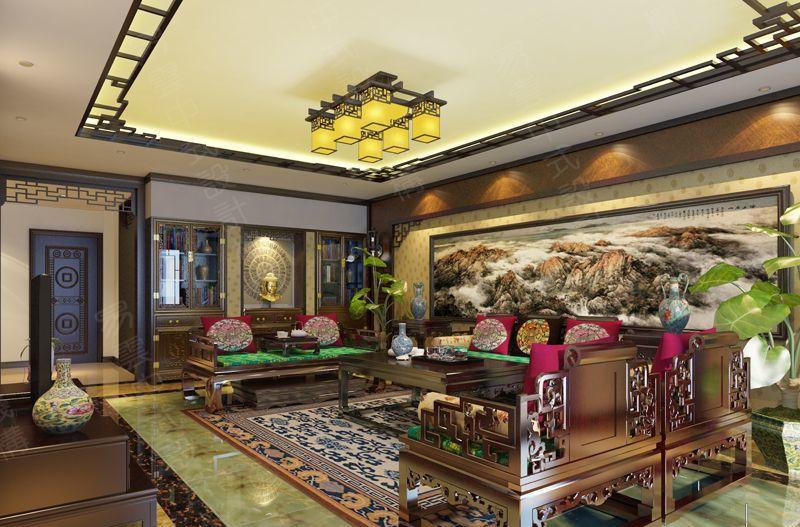 南京中山陵办公区新中式售楼处设计-0