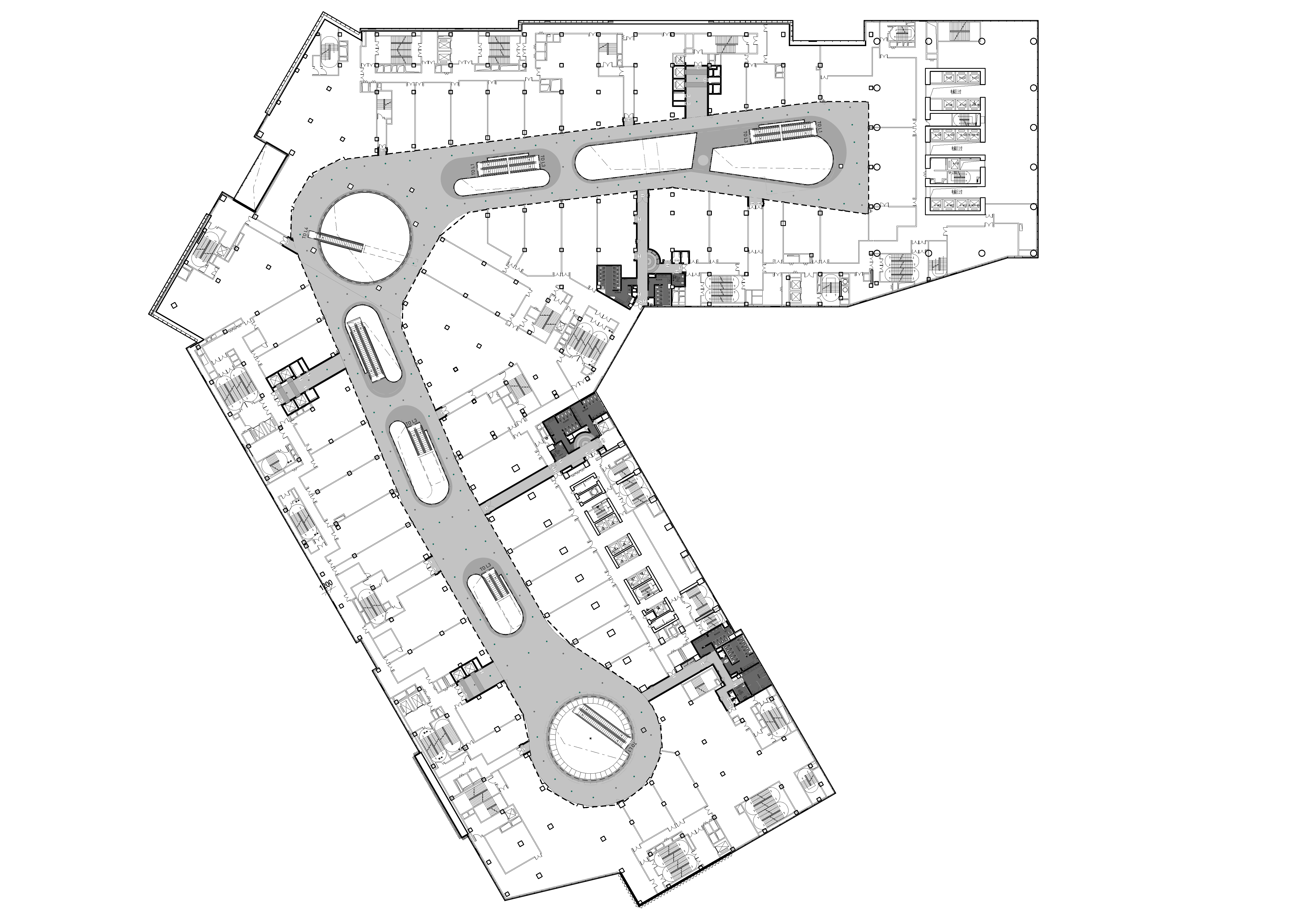 武汉江城 Paradise Walk 商场 | CLOU 建筑师打造三维立体空间-18