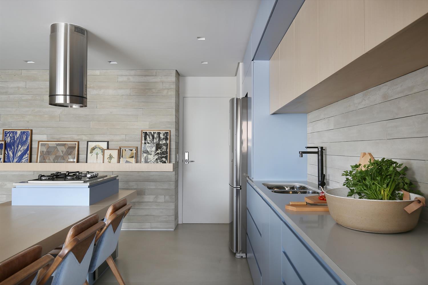 巴西简约公寓,混凝土与生活艺术的融合-9