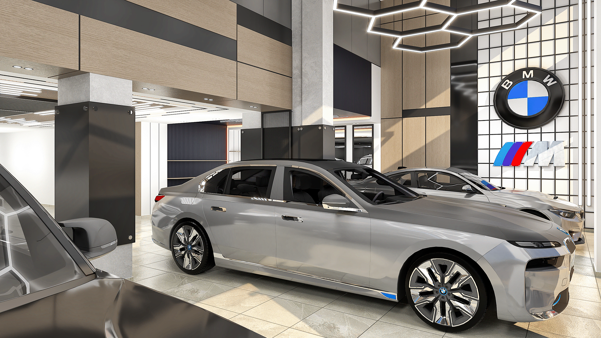 BMW 巴勒斯坦展厅设计-4