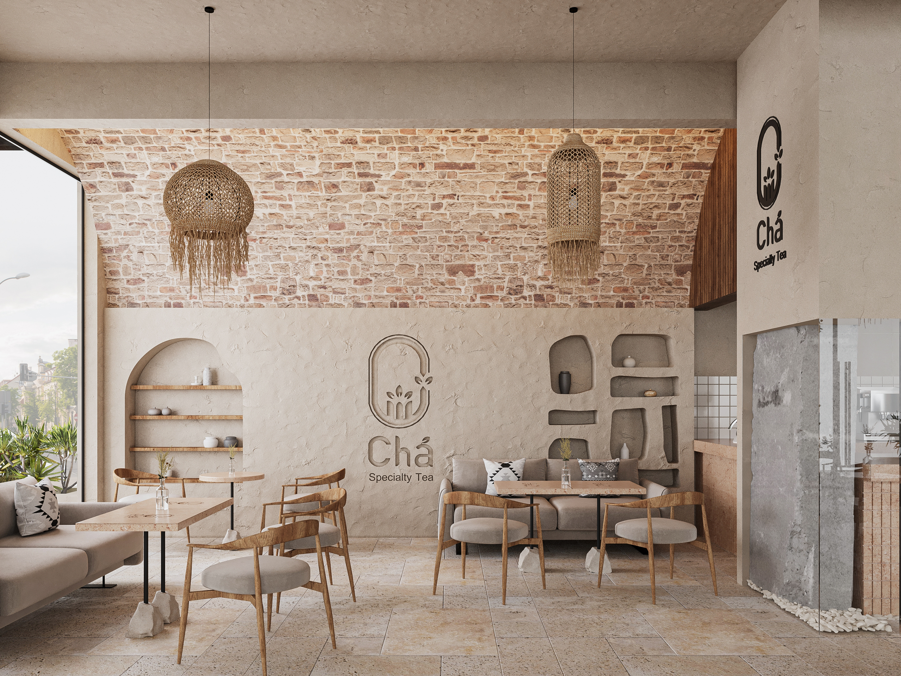 Cha 咖啡馆室内设计丨沙特阿拉伯利雅得丨A10+ studio-15