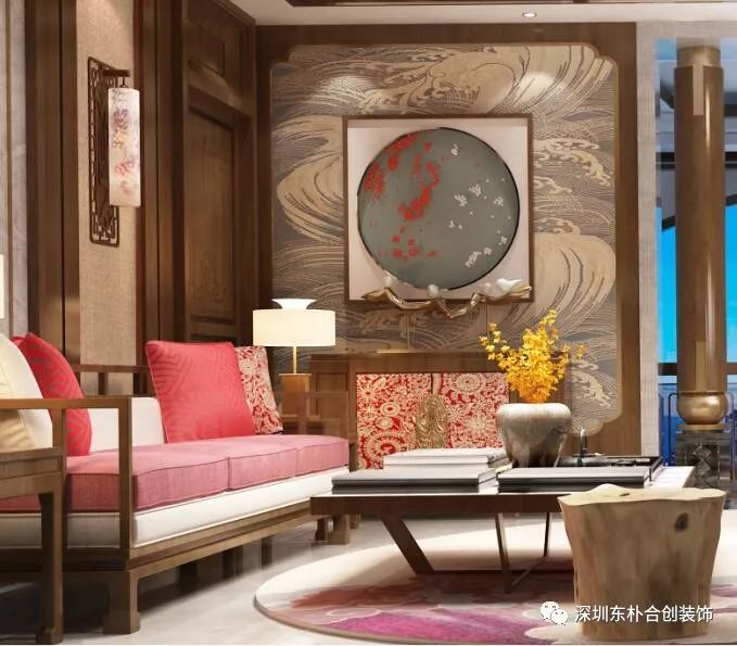 乐湾国际别墅新中式设计，传统与现代的完美融合-53