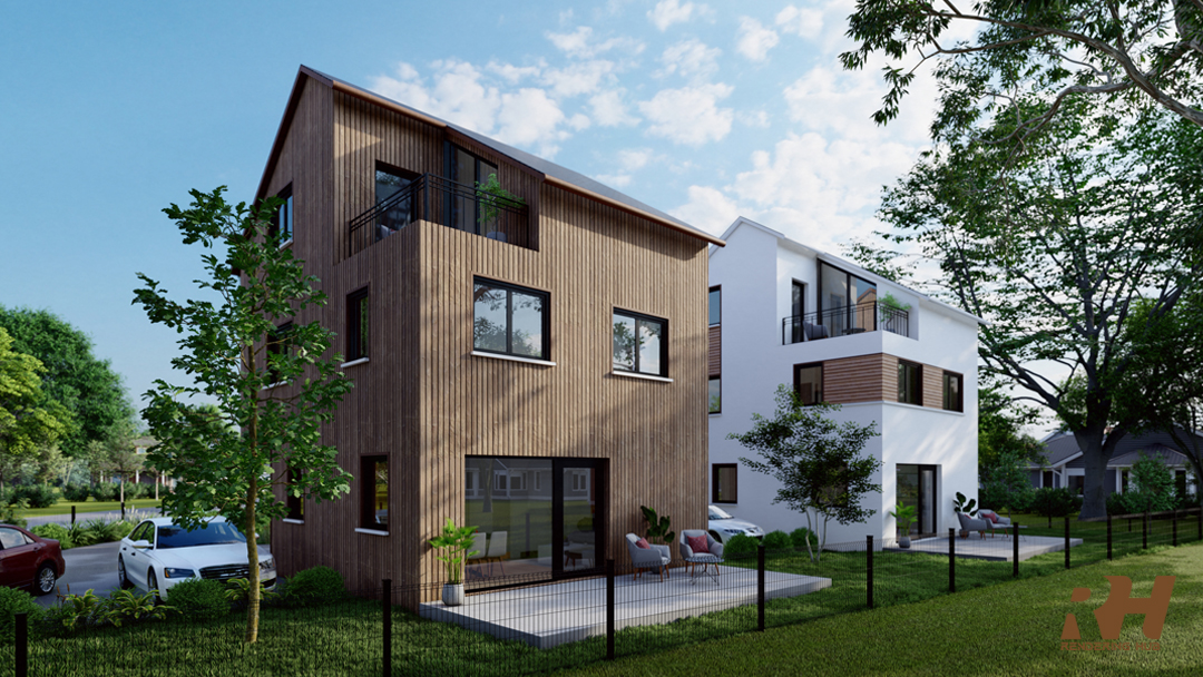 住宅区 E·外部效果图丨Architects-6