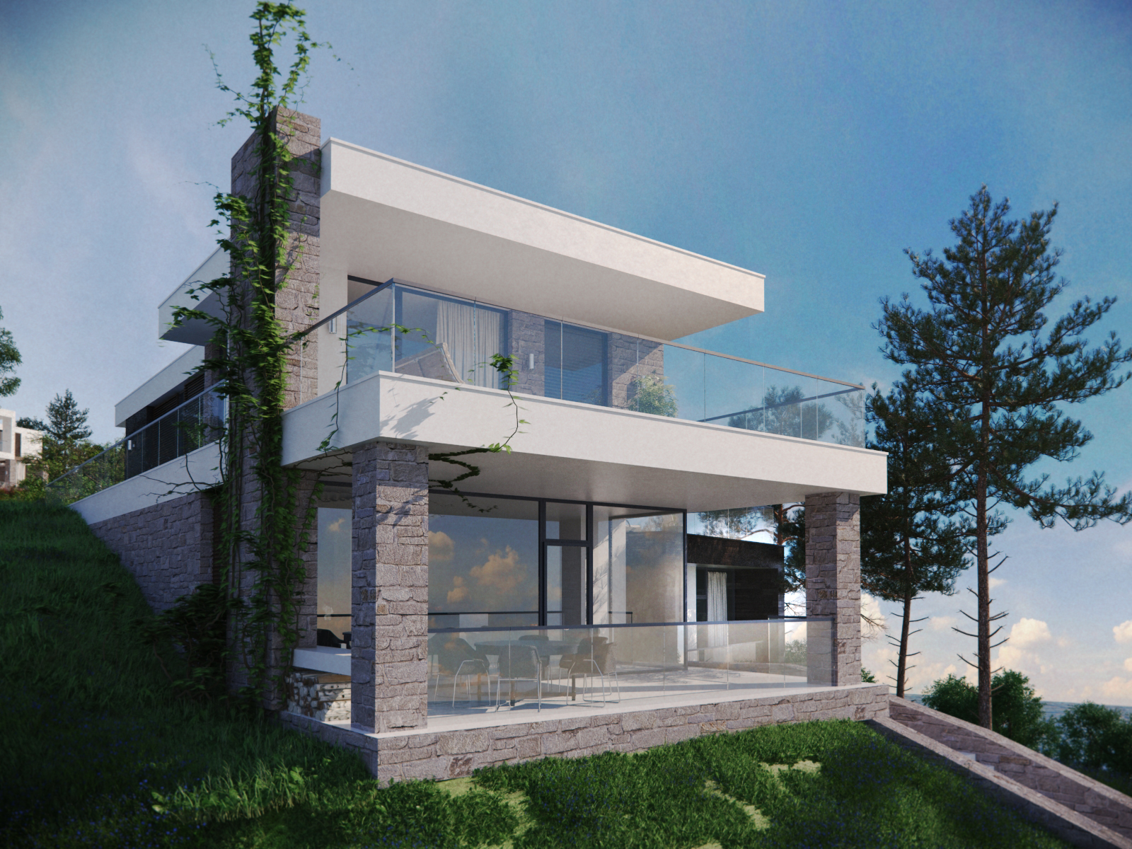 Country residence of three villas for 2 families in Alushta Alexandra Fedorova-2