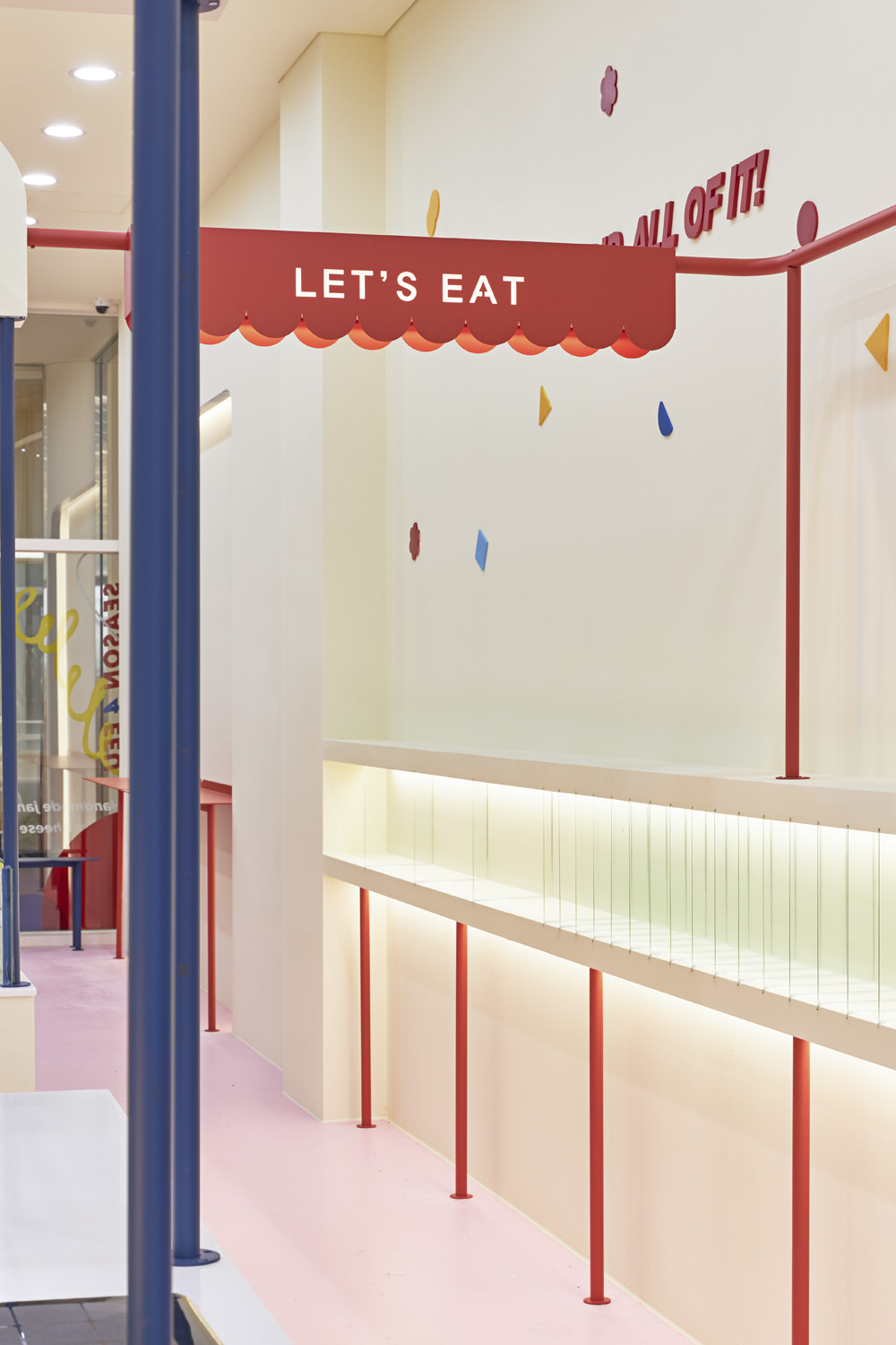 甜蜜四季 | 28 平糖果色甜品店设计-20