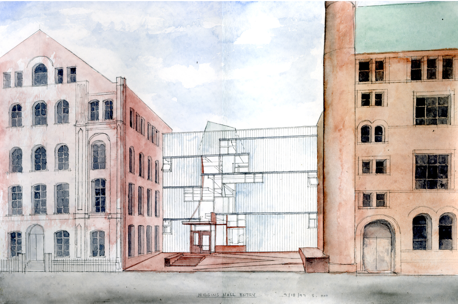 STEVEN HOLL ARCHITECTS - Higgins Hall Insertion, Pratt Institute-4