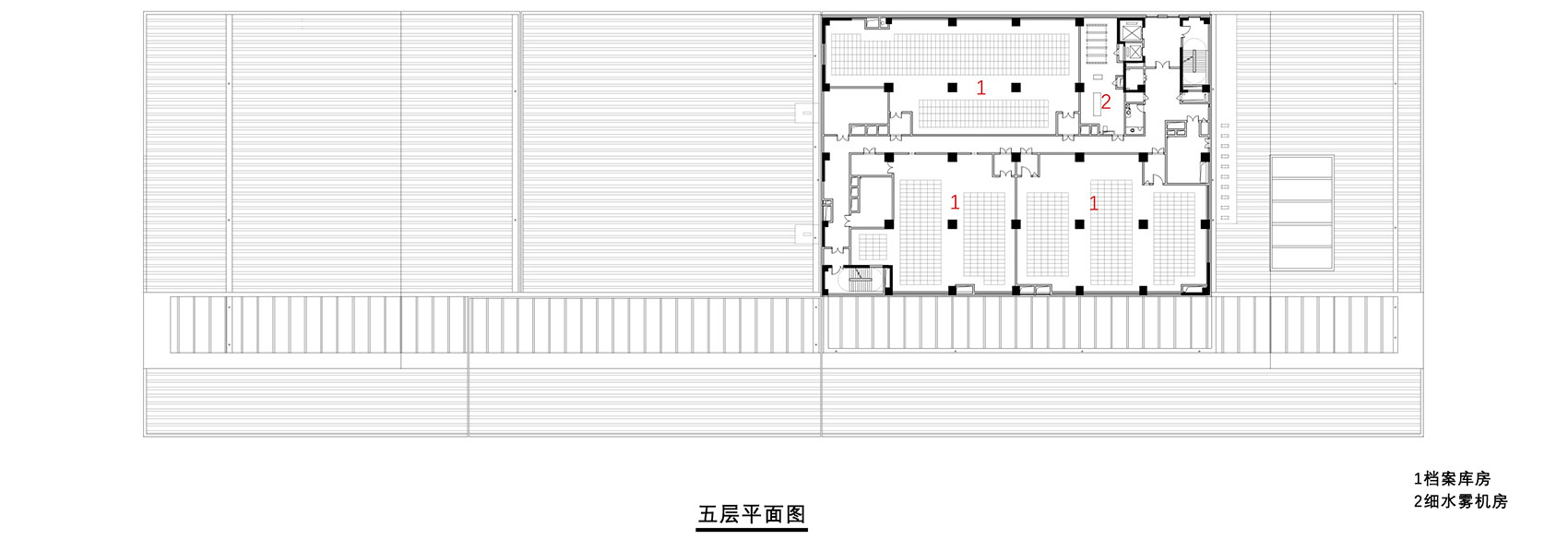 湖北省档案馆新馆丨中国武汉丨中南建筑设计院股份有限公司-49