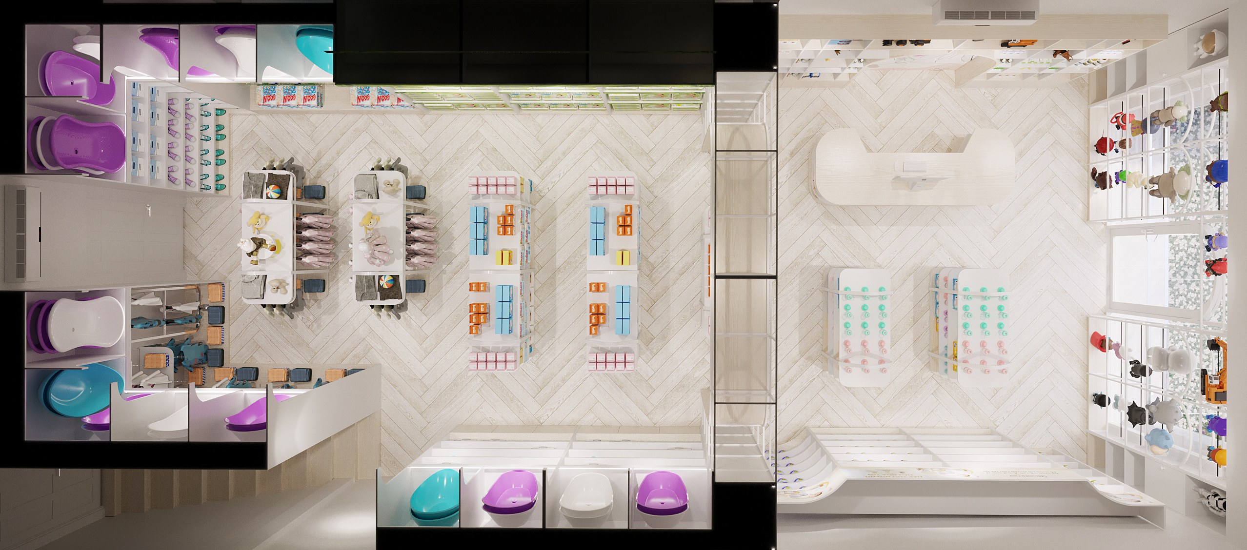Mom & baby shop design-14