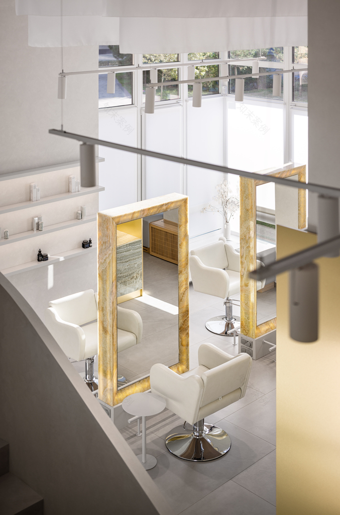 美发店丨Vilchinskaya Design Bureau-27