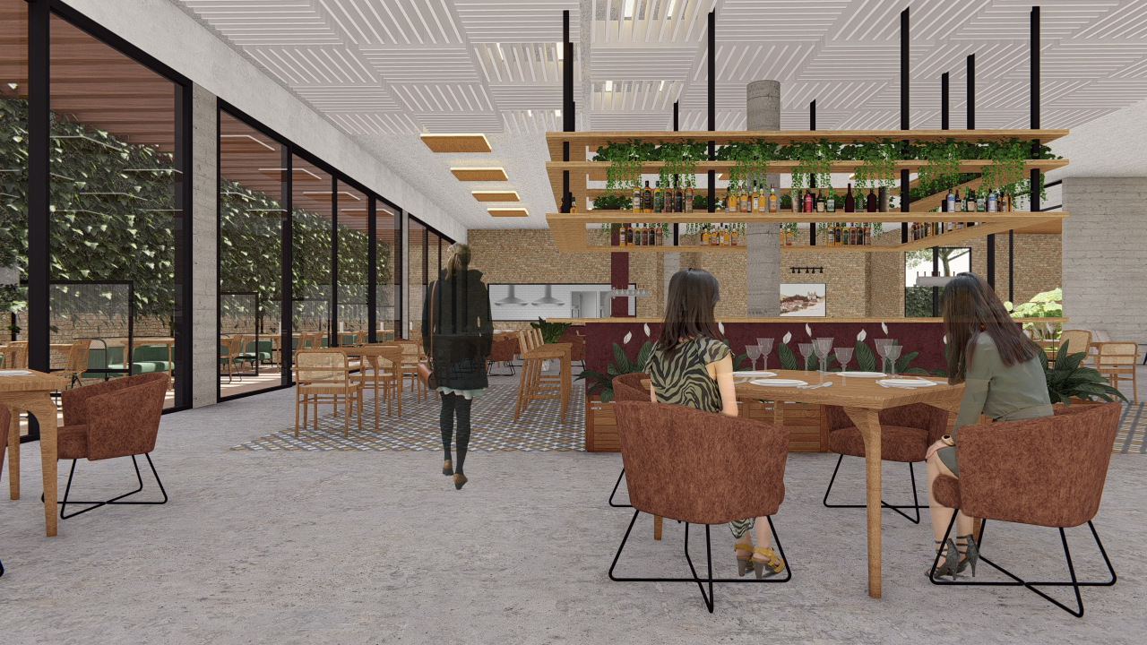 Renders Restaurante Mineiro | Conforto Ambiental III-2