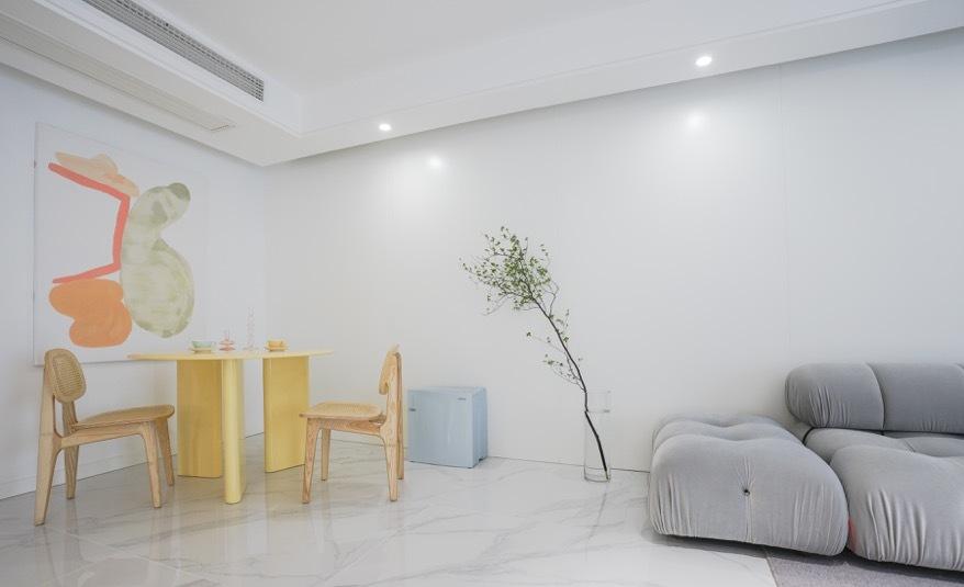 128㎡极简纯白空间设计-14