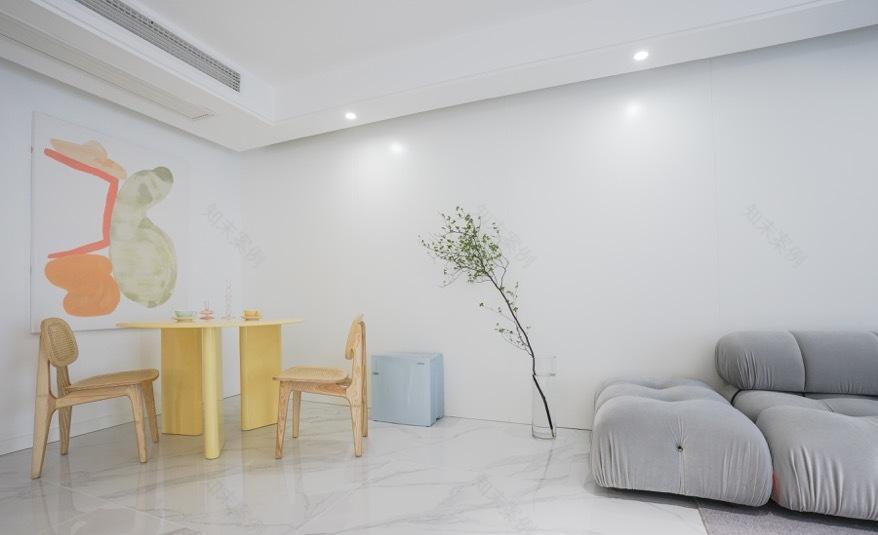 128㎡极简纯白空间设计-14