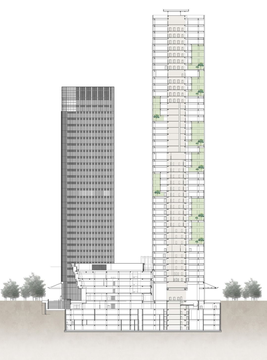 北京平安幸福中心大厦丨中国北京丨中国建筑设计研究院有限公司-12